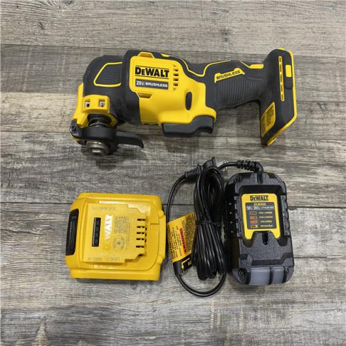 AS-IS DEWALT 20-Volt MAX Lithium-Ion Cordless Brushless Oscillating Tool Kit