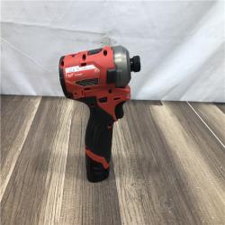AS-IS Milwaukee FUEL SURGE 12V Lithium-Ion Brushless Cordless 1/4 in. Hex Impact Driver Compact Kit