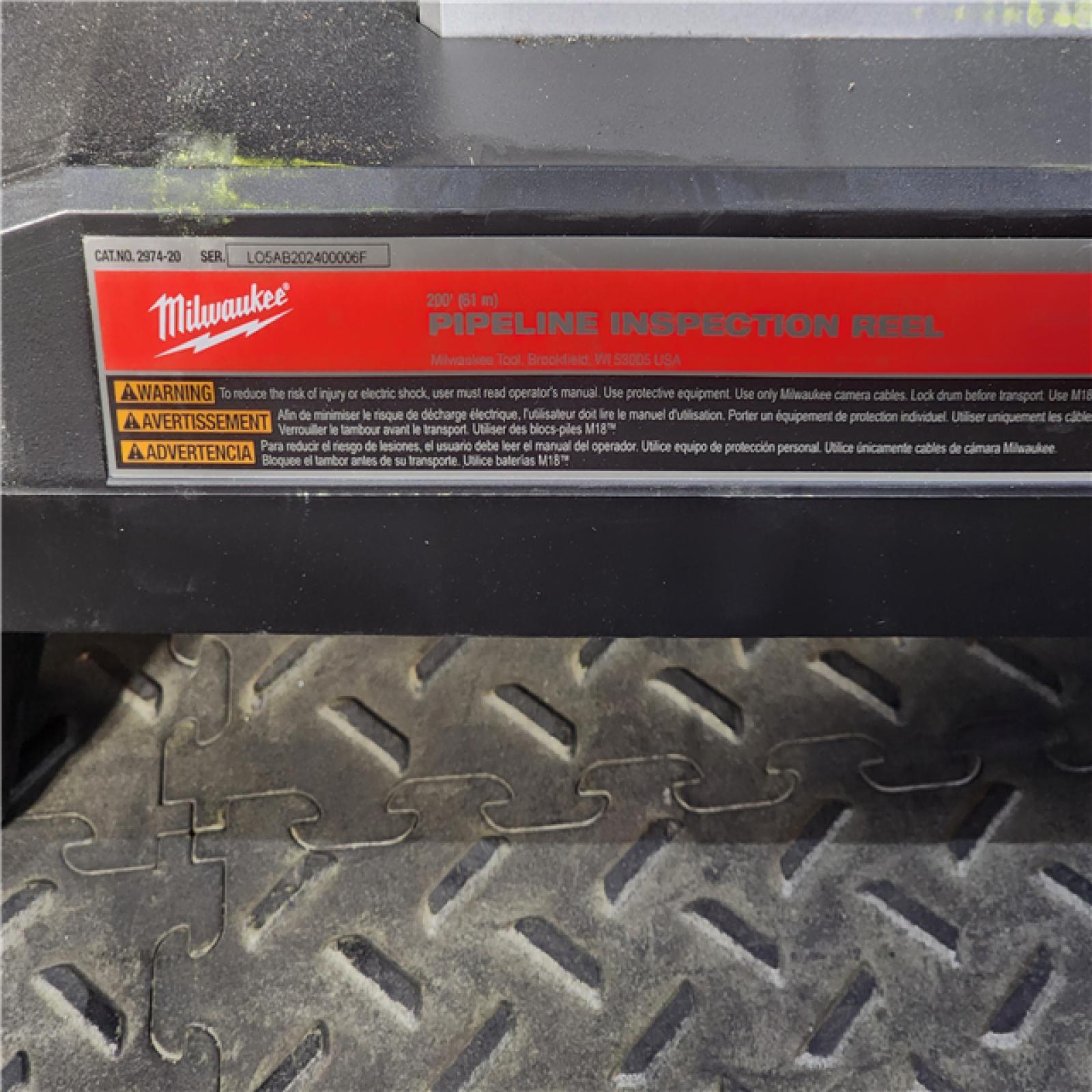 HOUSTON LOCATION - AS-IS (APPEARS LIKE NEW) M18 18-Volt Lithium-Ion Cordless 120 Ft. Pipeline Inspection System Image Reel (Tool-Only)
