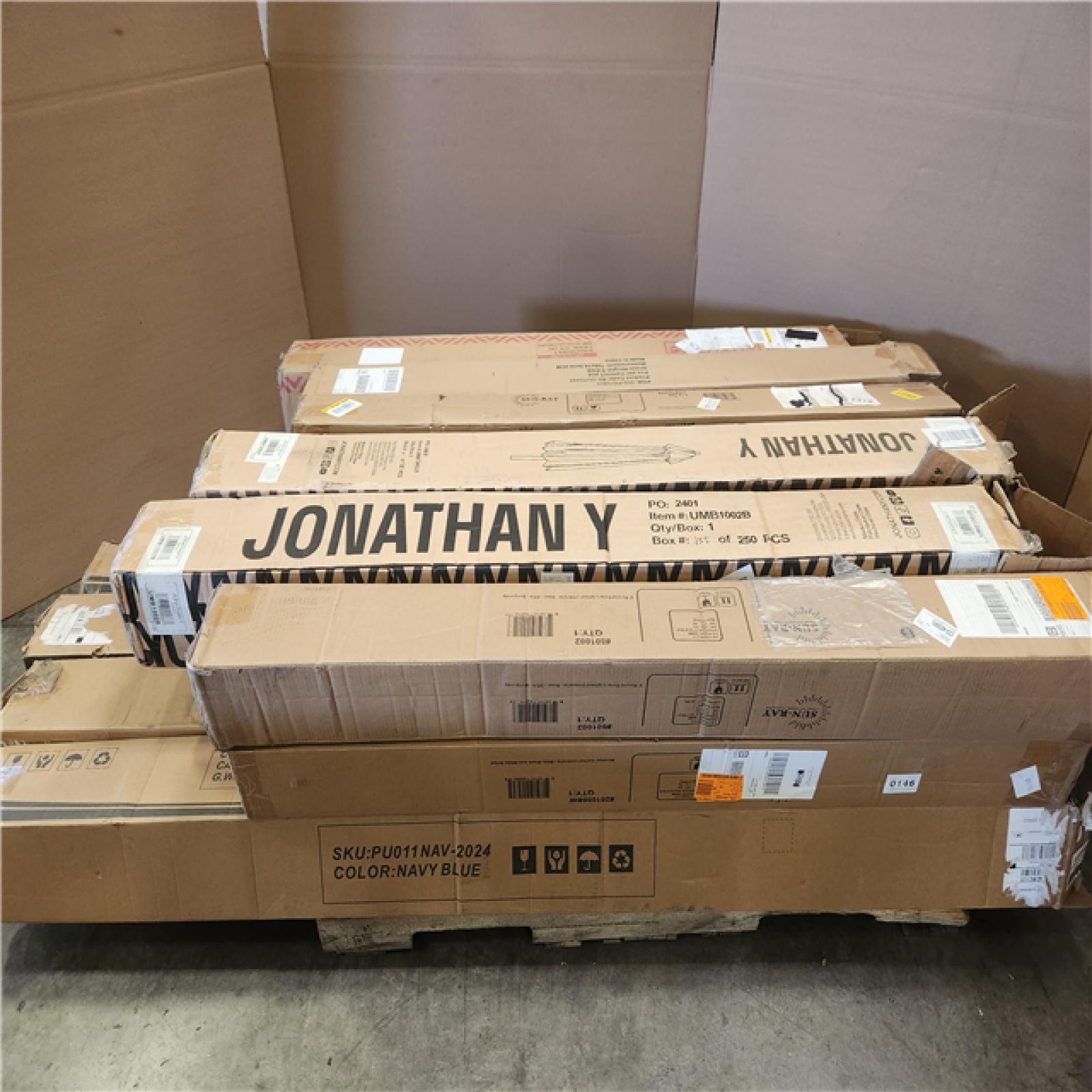 Phoenix AS-IS Pallet of Patio Umbrellas (18-Boxes)