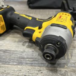 AS-IS DEWALT Atomic 20V Max Lithium-Ion Brushless Cordless Compact 1/4 in. Impact Driver Kit