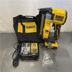 AS-IS - DeWalt ATOMIC 20V MAX Lithium Ion Cordless 23 Gauge Pin Nailer Kit