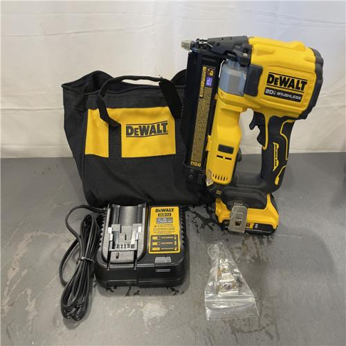 AS-IS - DeWalt ATOMIC 20V MAX Lithium Ion Cordless 23 Gauge Pin Nailer Kit