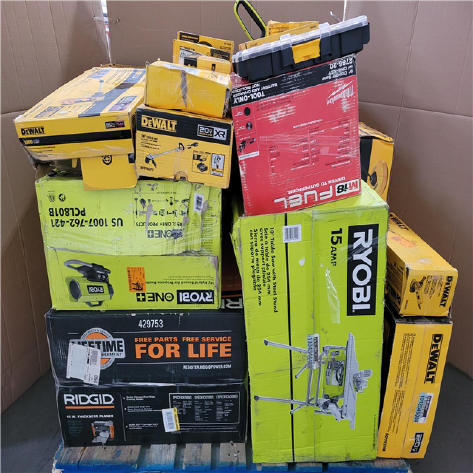 CALIFORNIA AS-IS TOOL PALLET