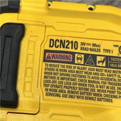 AS-IS DEWALT 20V MAX XR 18 Gauge Cordless Brad Nailer (Tool Only)