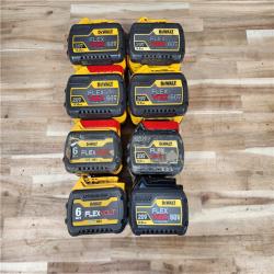 HOUSTON LOCATION - AS-IS DEWALT BATTERY PACK QTY - 8