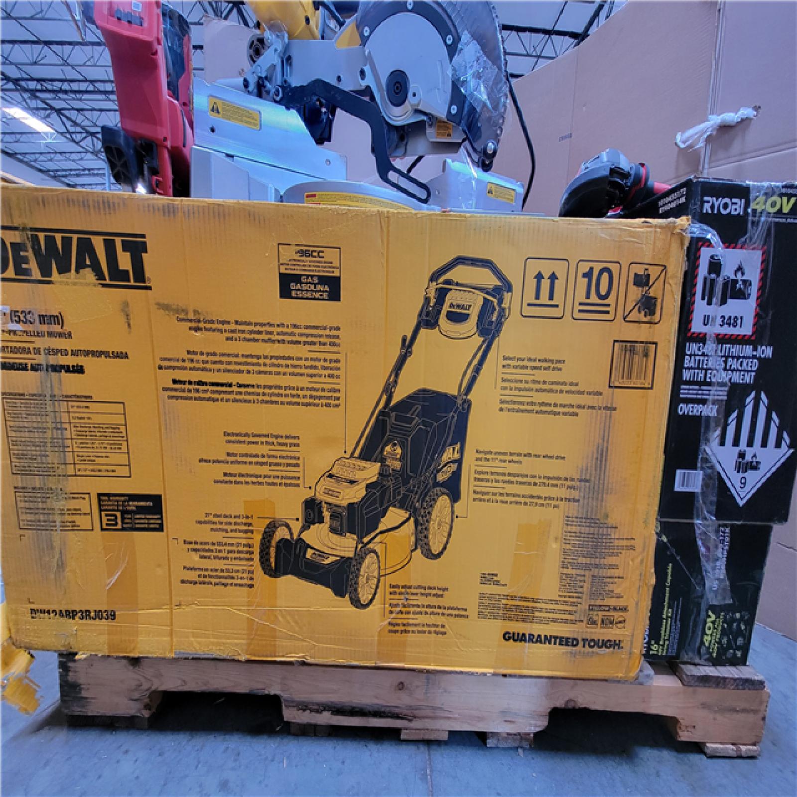 CALIFORNIA AS-IS TOOL PALLET