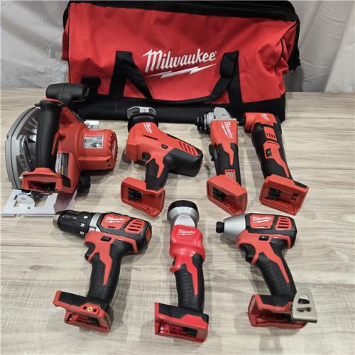 LIKE NEW! - Milwaukee M18 18V Cordless Combo Kit (7-Tool)