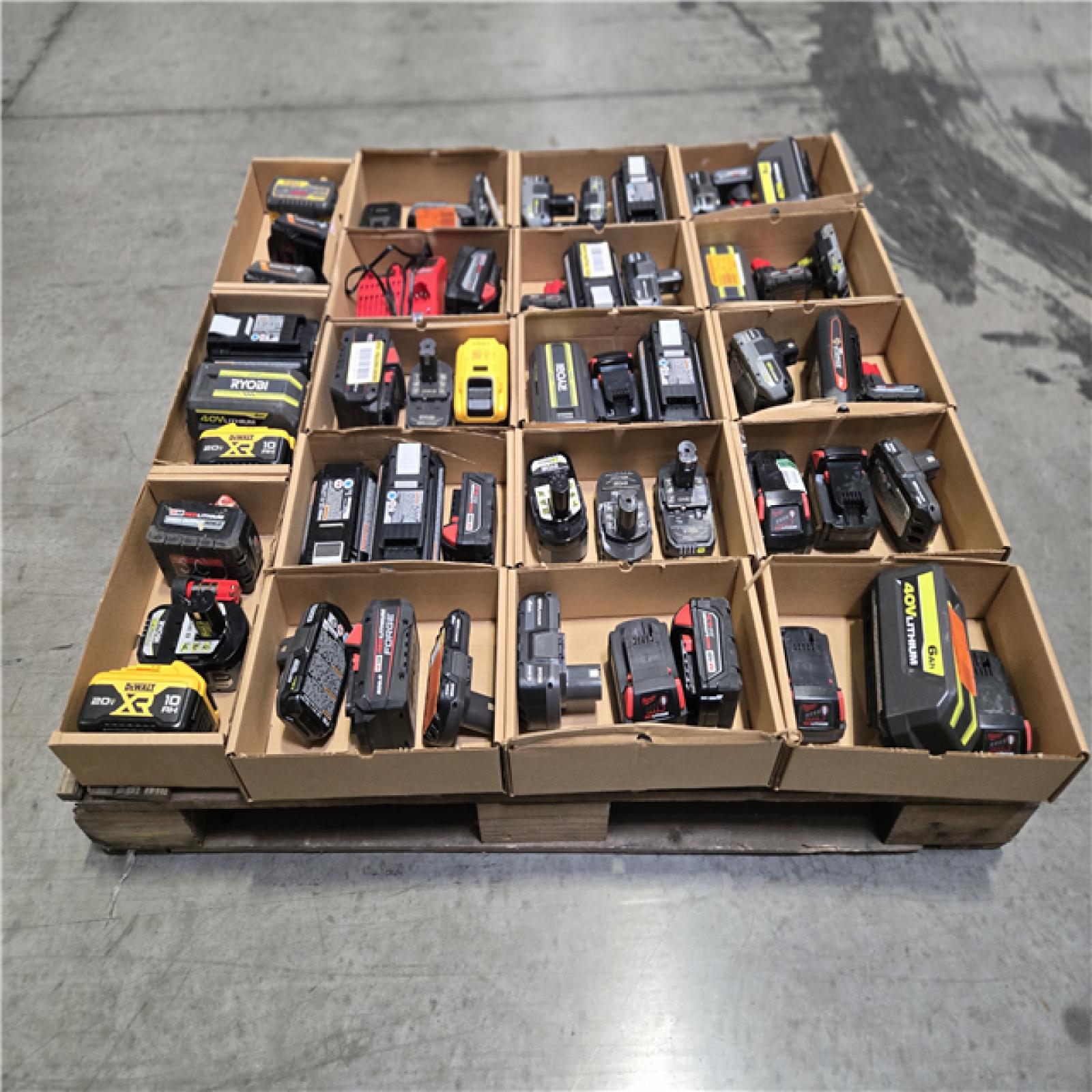 DALLAS LOCATION- AS-IS BATTERY PALLET