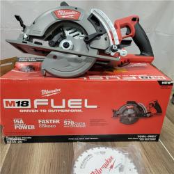 GOOD Milwaukee 2830-20 Rear Handle Circular Saw M18 FUEL 7-1/4  Cordless Brushless Tool Only