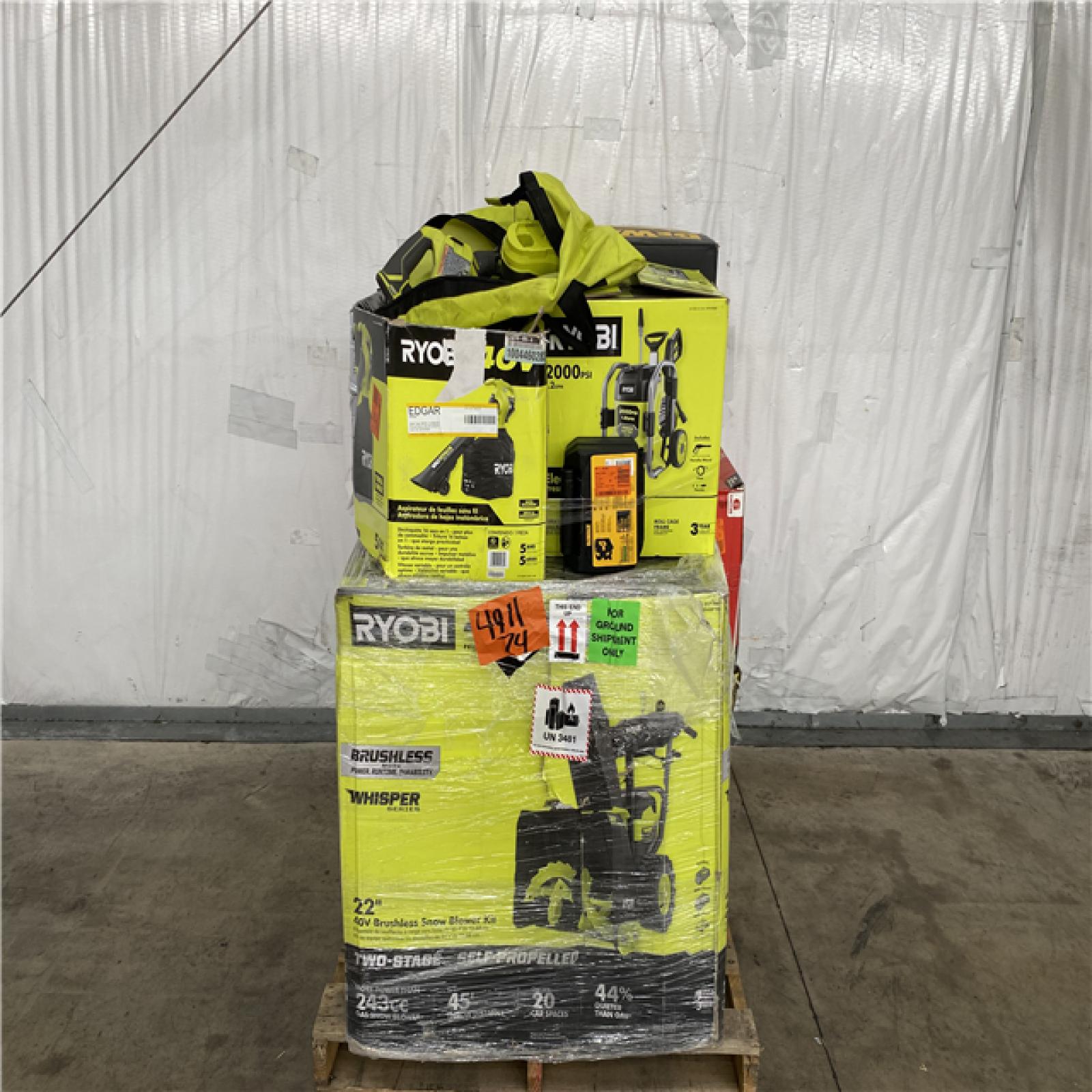 Houston Location AS IS - Tool Pallet