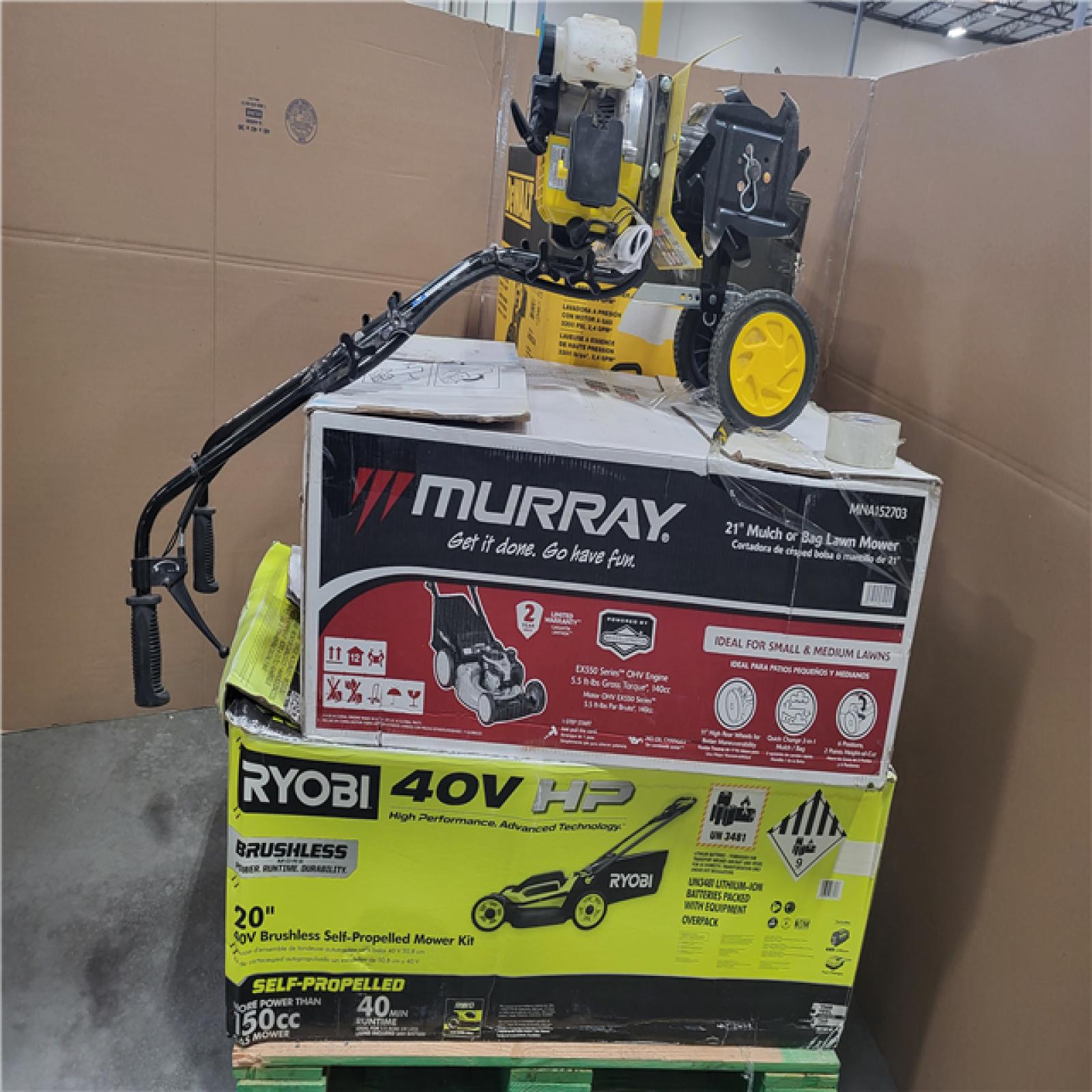 CALIFORNIA AS-IS OUTDOOR POWER EQUIPMENT