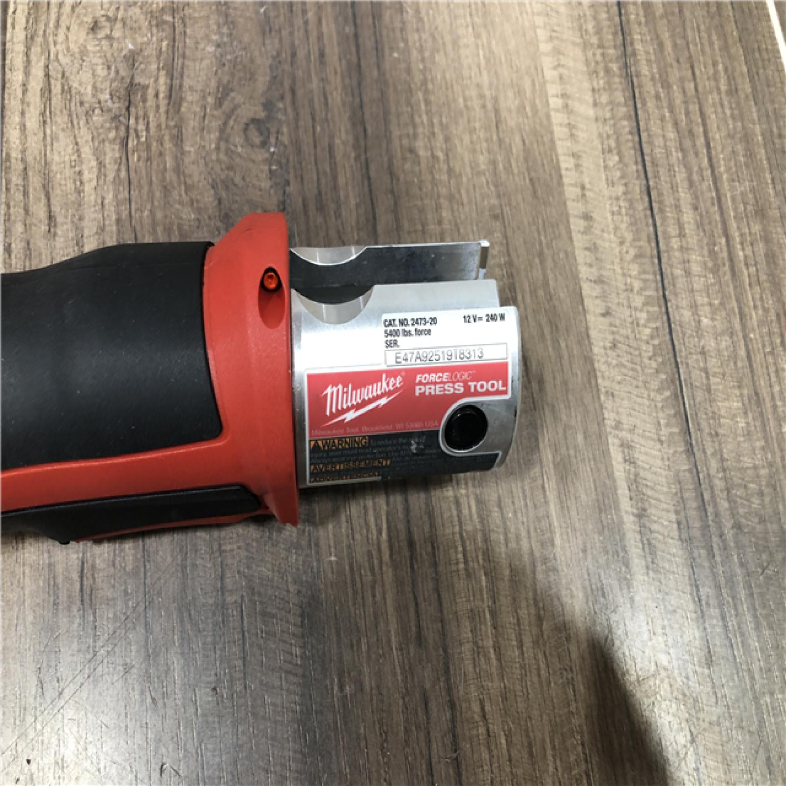 AS-IS Milwaukee 12-Volt Lithium-Ion Force Logic Cordless Press Tool Kit