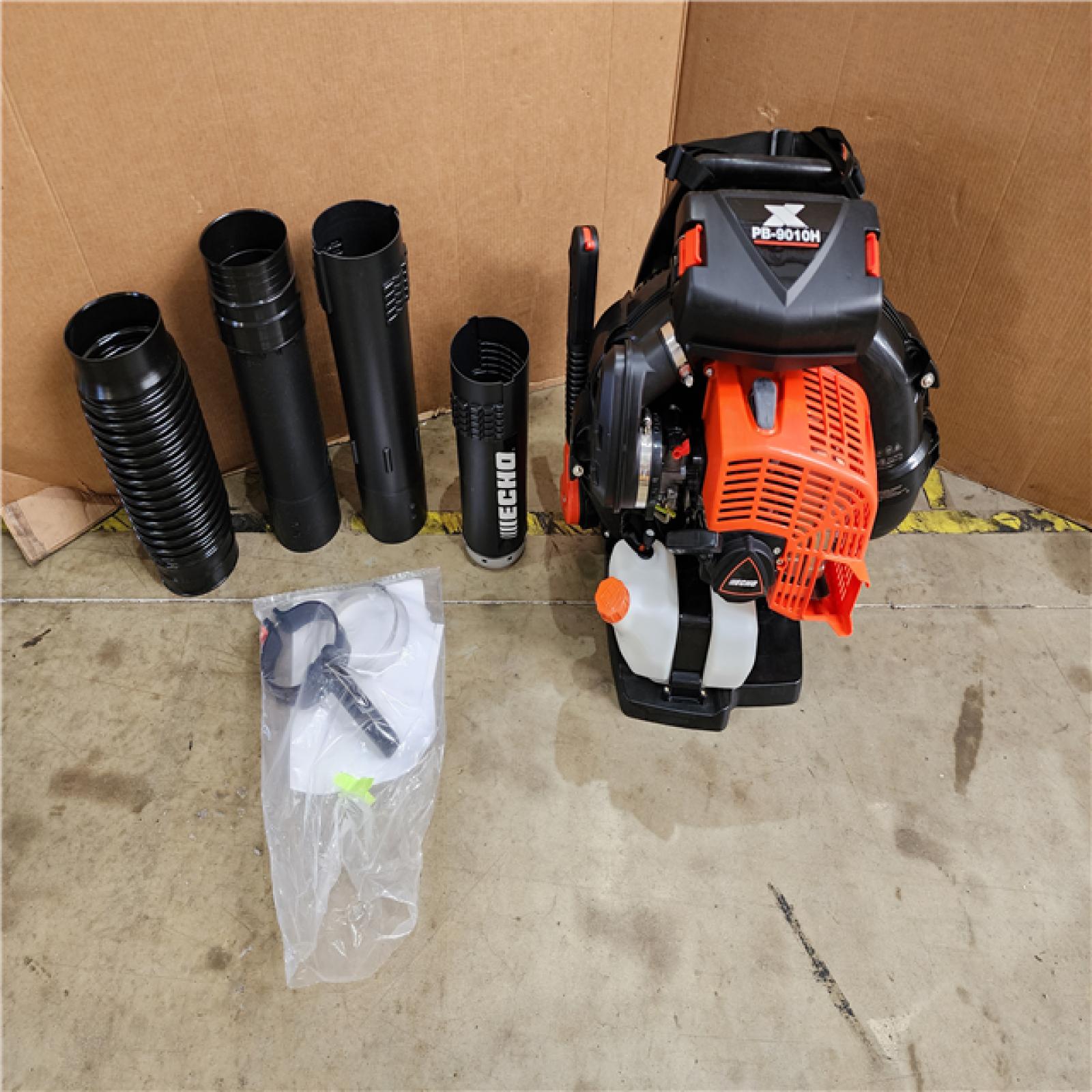HOUSTON LOCATION - AS-IS (APPEARS LIKE NEW) ECHO 220 MPH 1110 CFM 79.9 Cc Gas 2-Stroke X Series Backpack Blower with Hip-Mounted Throttle