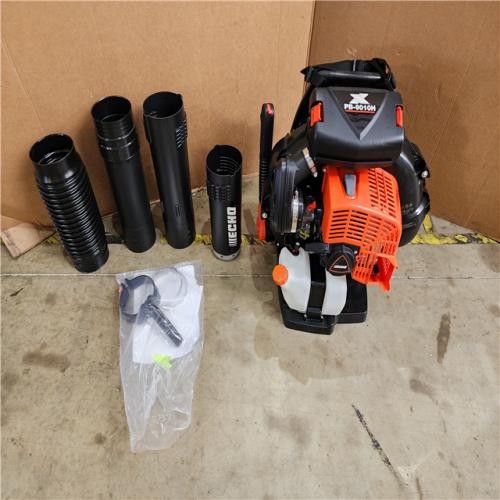 HOUSTON LOCATION - AS-IS (APPEARS LIKE NEW) ECHO 220 MPH 1110 CFM 79.9 Cc Gas 2-Stroke X Series Backpack Blower with Hip-Mounted Throttle