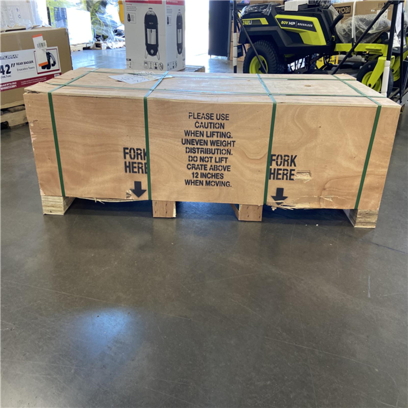 DALLAS LOCATION - Champion Power Equipment 27 Ton 224 cc Gas Powered Hydraulic Wood Log Splitter w/Vertical/Horizontal Operation and Auto Return-with Hydraulic Oil