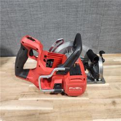 HOUSTON LOCATION - AS-IS Milwaukee  FUEL 18V Lithium-Ion Cordless 7-1/4 in. Rear Handle Circular Saw (Tool-Only)