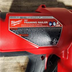 HOUSTON LOCATION - AS-IS M18 FUEL 3-1/2 in. 18-Volt 30-Degree Lithium-Ion Brushless Cordless Framing Nailer (Tool-Only)