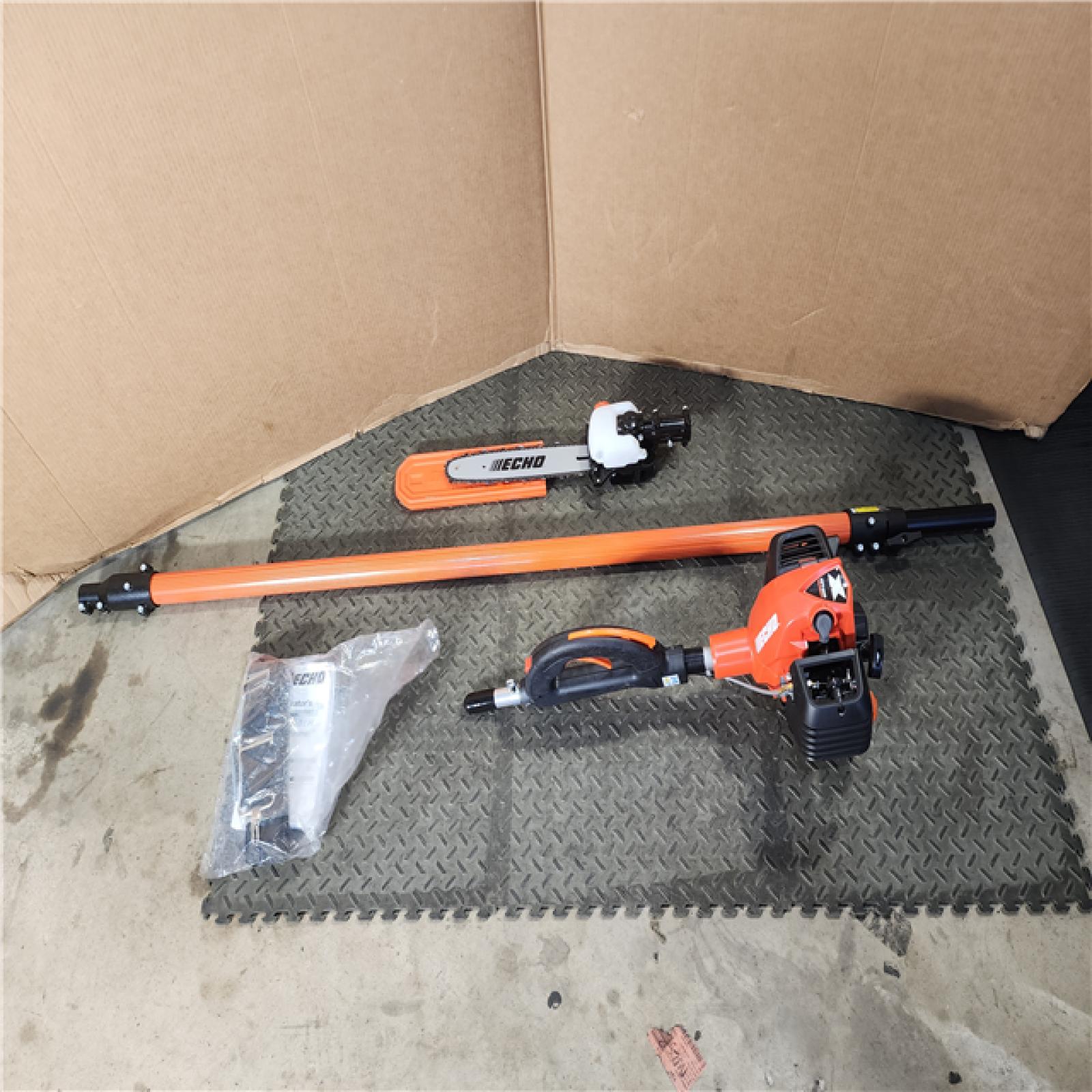 HOUSTON LOCATION - AS-IS (APPEARS LIKE NEW) ECHO 12 in. 25.4 Cc Gas 2-Stroke X Series Telescoping Power Pole Saw with Loop Handle and Shaft Extending to 12.1 Ft.