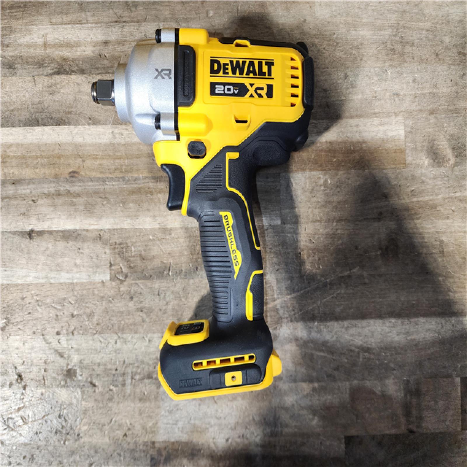 HOUSTON LOCATION - AS-IS (APPEARS LIKE NEW) DeWalt 20V MAX 1/2 in. Cordless Brushless Mid-Range Impact Wrench (Tool-Only)