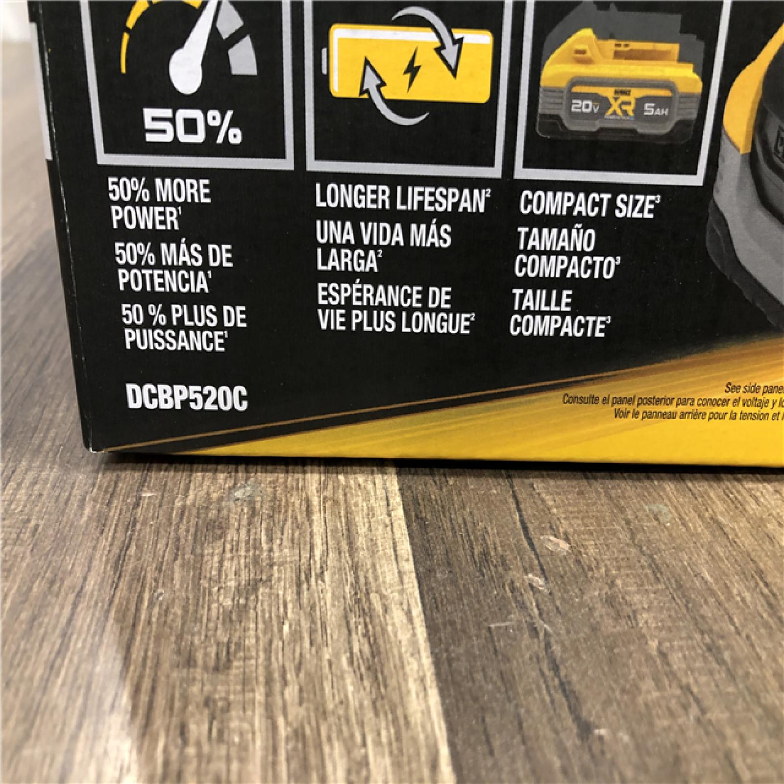 NEW- DEWALT 20V MAX XR POWERSTACK Lithium-Ion Battery Starter Kit