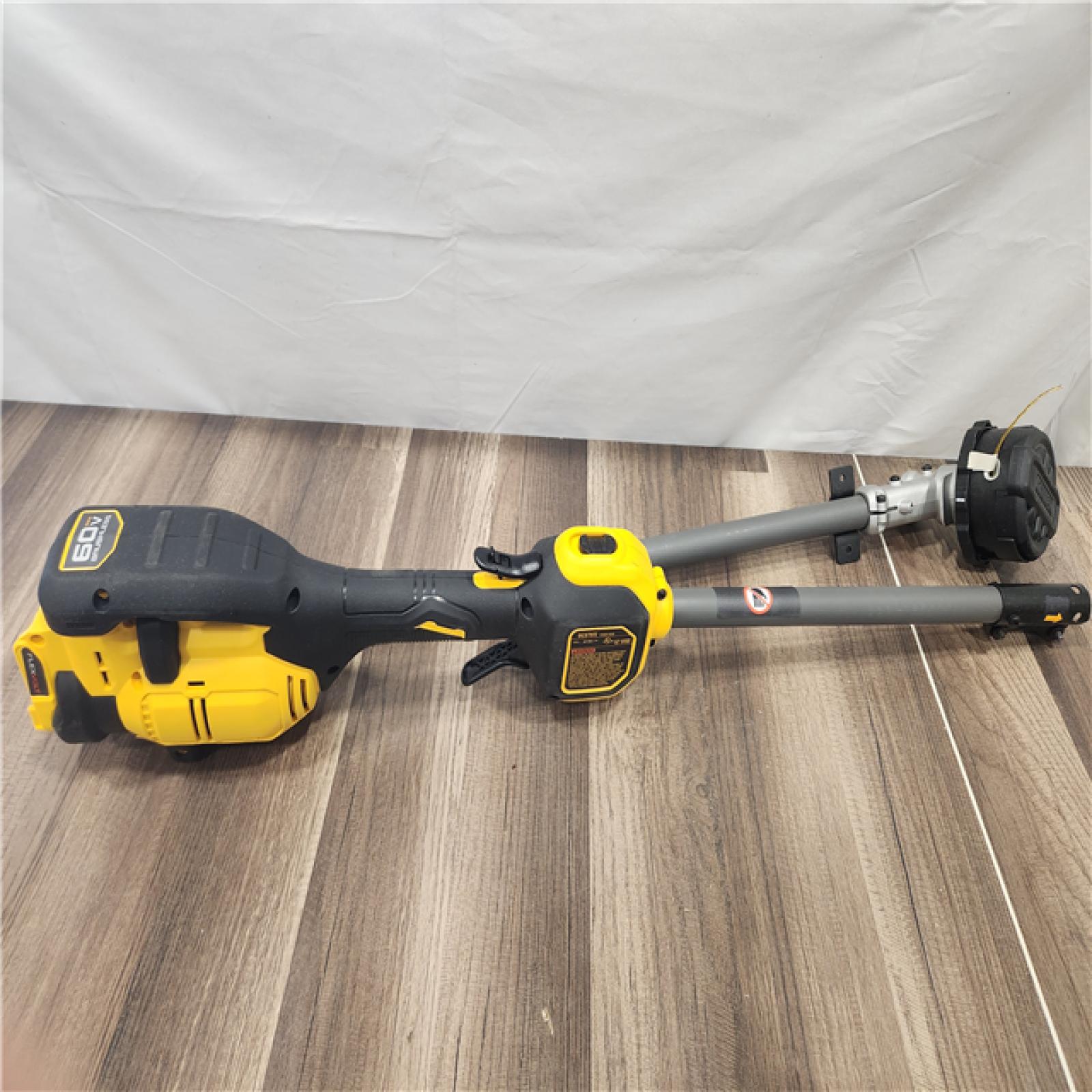 AS-IS- DEWALT FLEXVOLT 60V MAX 17-Inch Cordless Trimmer with Accessory Capability (TOOL ONLY)
