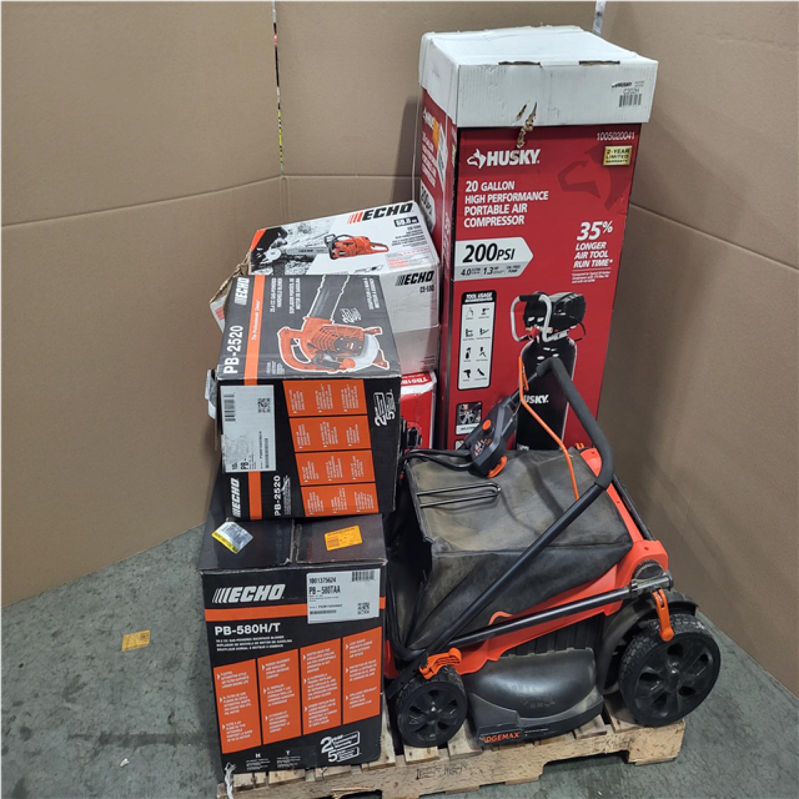 CALIFORNIA AS-IS OUTDOOR POWER EQUIPMENT