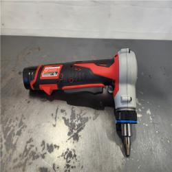 AS-IS- Milwaukee M12 12V Lithium-Ion Cordless PEX Expansion Tool Kit with (2) 1.5 Ah Batteries  (3) Expansion Heads and Hard Case