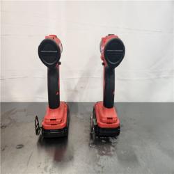 AS-IS- Milwaukee 18V Lithium-Ion Brushless Cordless Compact Drill/Impact Combo Kit