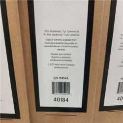 Phoenix Location NEW Delta Allura 60 in. W x 58 in. H Five Piece Glue Up Bathtub Surrounds in High Gloss White Pallet (20 Total)