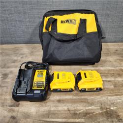 HOUSTON LOCATION - AS-IS DEWALT 2 TOOL COMBO KIT W/ (2) BATTERY & CHARGER