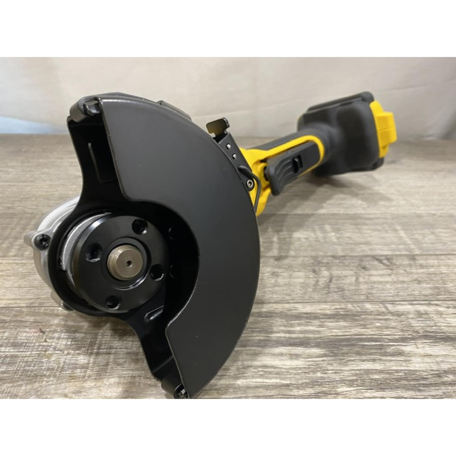 AS-IS DEWALT 20V MAX Cordless Brushless 4-1/2 in. Angle Grinder with Paddle Switch (Tool Only)