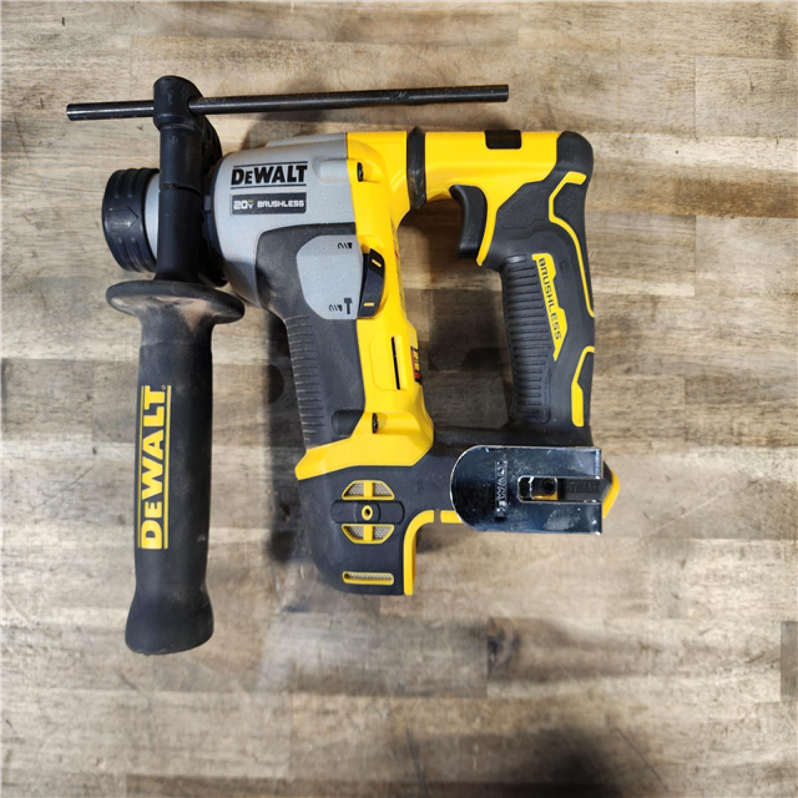 HOUSTON LOCATION - AS-IS Dewalt DCH172B MAX Atomic 20V 5/8 Inch Brushless Cordless SDS Plus Rotary Hammer (Tool Only)