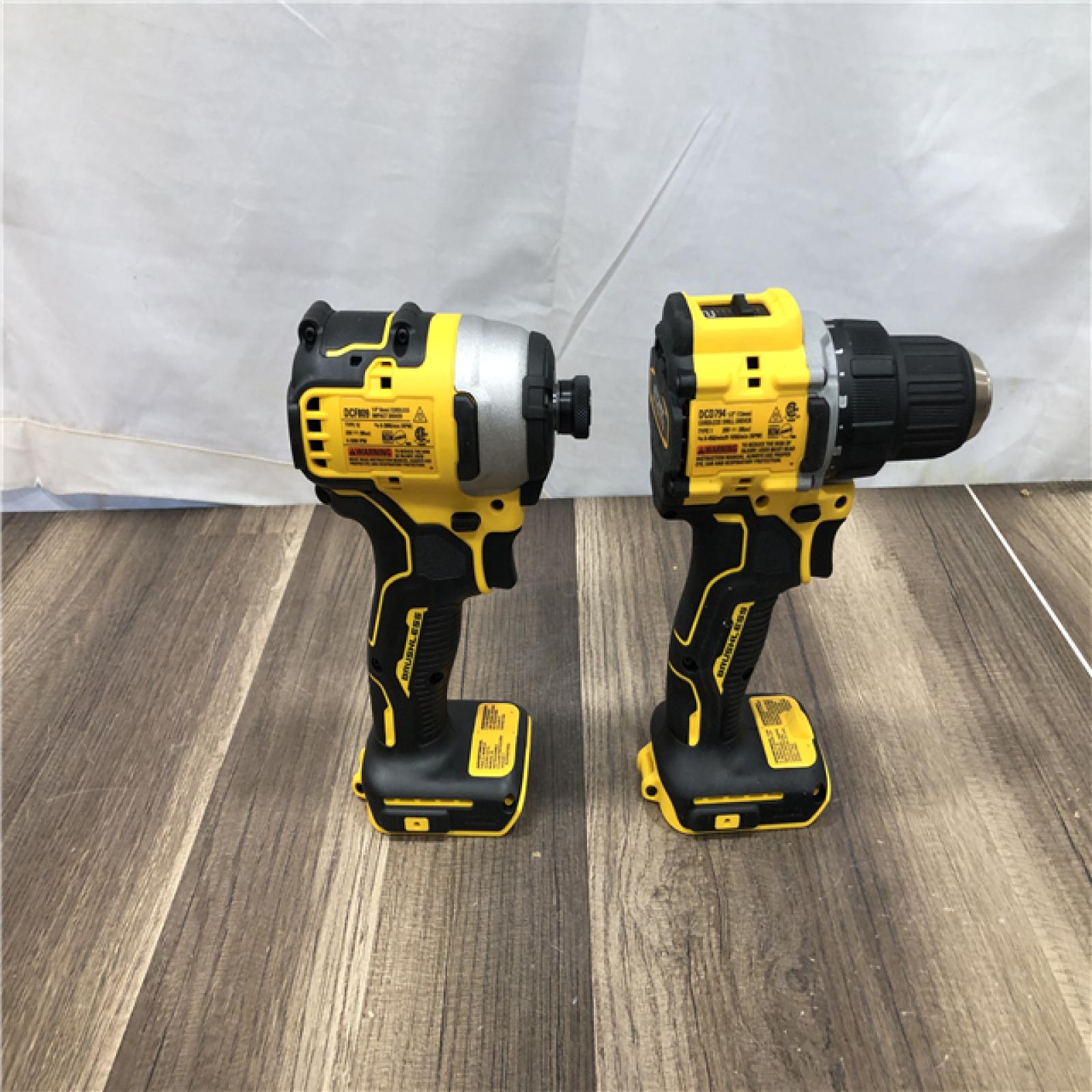 AS-IS DEWALT ATOMIC 20-Volt MAX Lithium-Ion Cordless Combo Kit