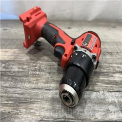 AS-IS Milwaukee 18V Lithium-Ion Brushless Cordless 1/2 in. Compact Hammer Drill/Driver (Tool-Only)
