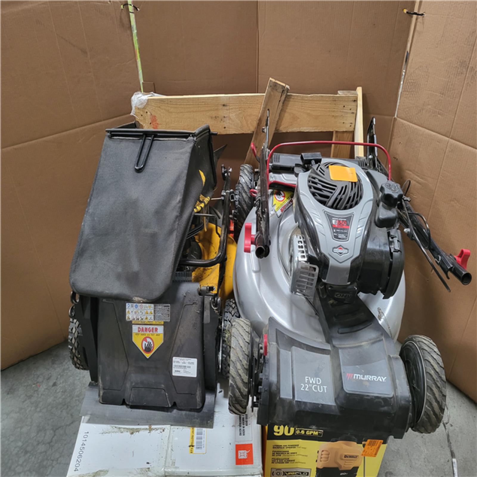 CALIFORNIA AS-IS OUTDOOR POWER EQUIPMENT
