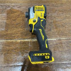 AS-IS DEWALT ATOMIC 20V MAX Lithium-Ion Cordless 1/4 in. Brushless Impact Driver Kit, 5 Ah Battery, Charger, and Bag
