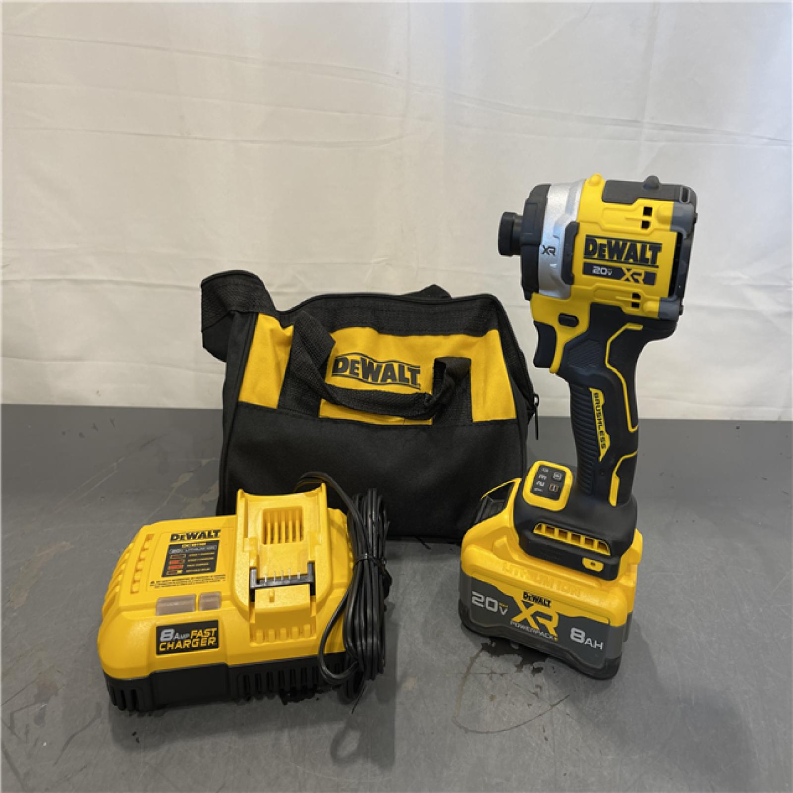 AS-IS - DeWalt 20V MAX Lithium-Ion Cordless 1/4 in. Impact Driver Kit