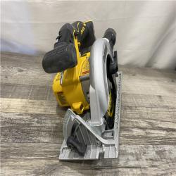 AS-IS DEWALT 20V MAX Cordless Brushless 6-1/2 in. Sidewinder Style Circular Saw (Tool Only)