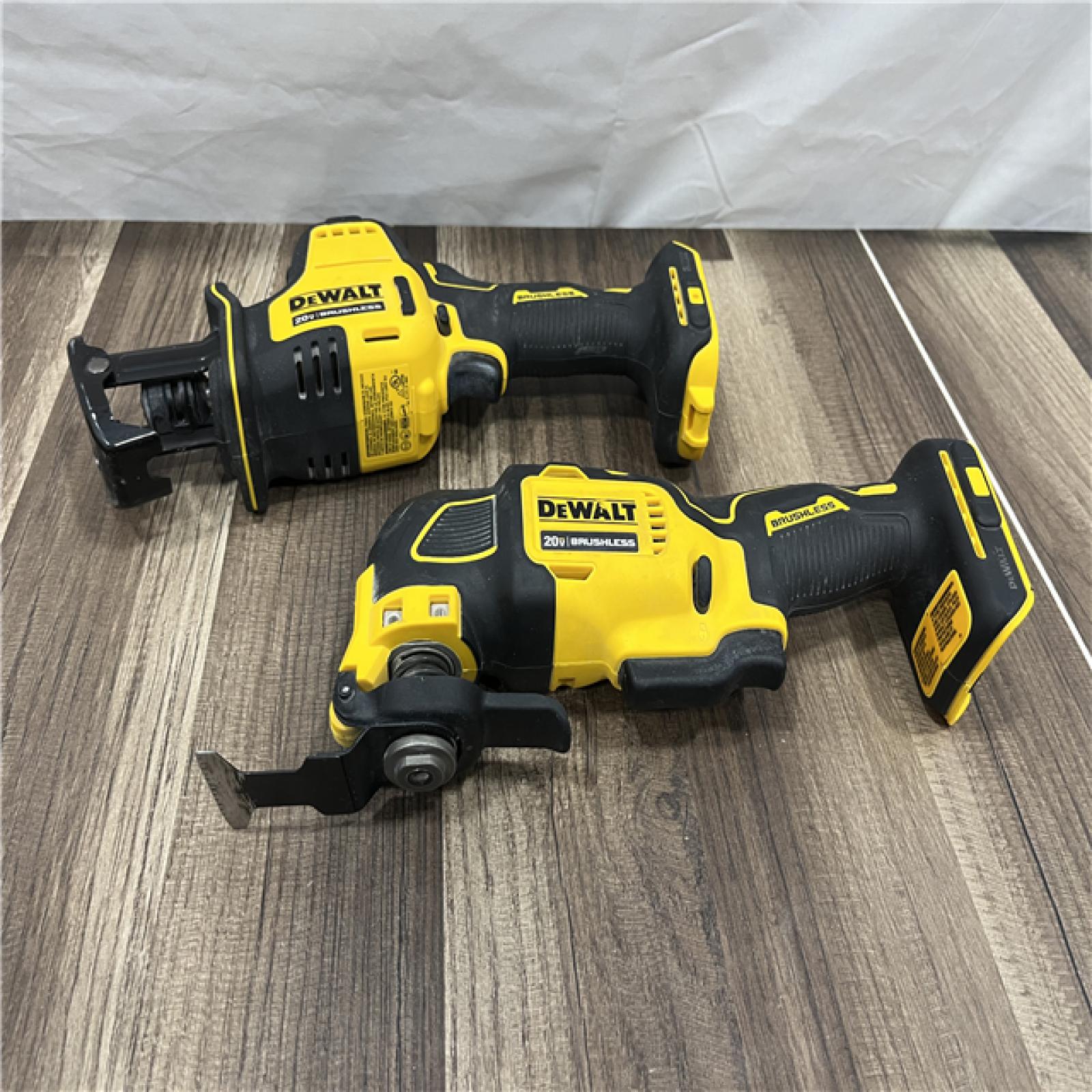 AS-IS DEWALT 20-Volt MAX Lithium-Ion Cordless 7-Tool Combo Kit with 2.0 Ah Battery, 5.0 Ah Battery and Charger