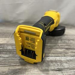 AS-IS DEWALT 20V MAX Cordless Brushless 4-1/2 in. Angle Grinder with Paddle Switch (Tool Only)