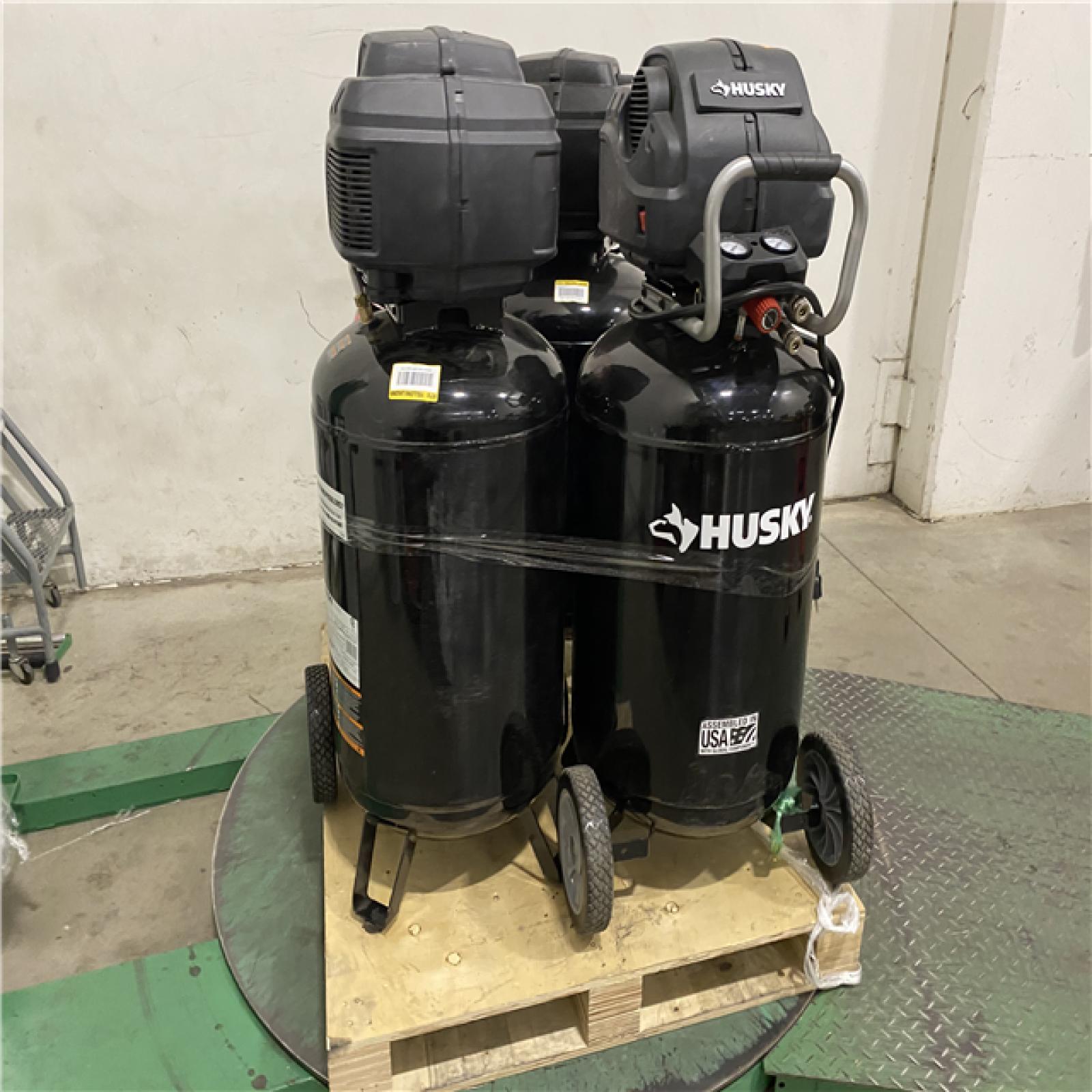 Dallas Location - As-Is Husky Electric Air Compressor(Lot Of 4)