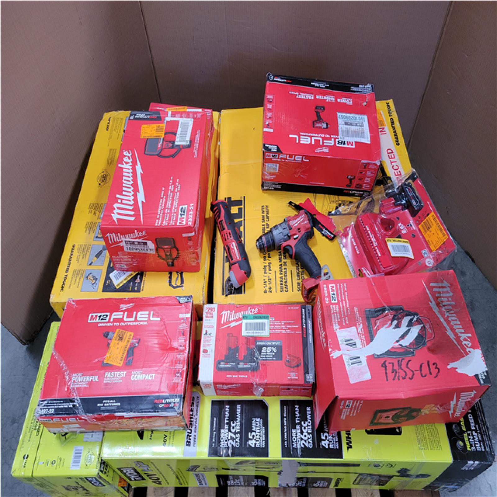 CALIFORNIA AS-IS TOOL PALLET