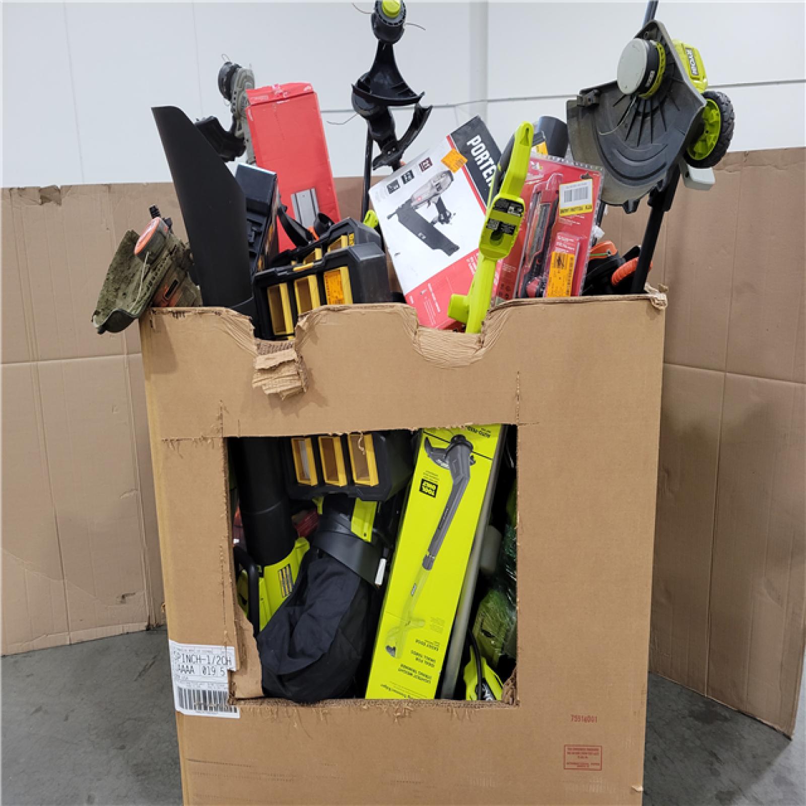 CALIFORNIA AS-IS TOOL PALLET