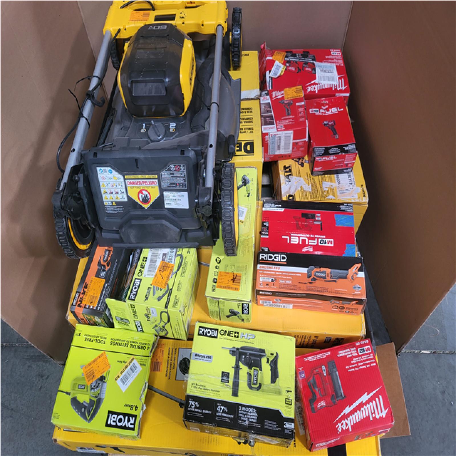 CALIFORNIA AS-IS TOOL PALLET