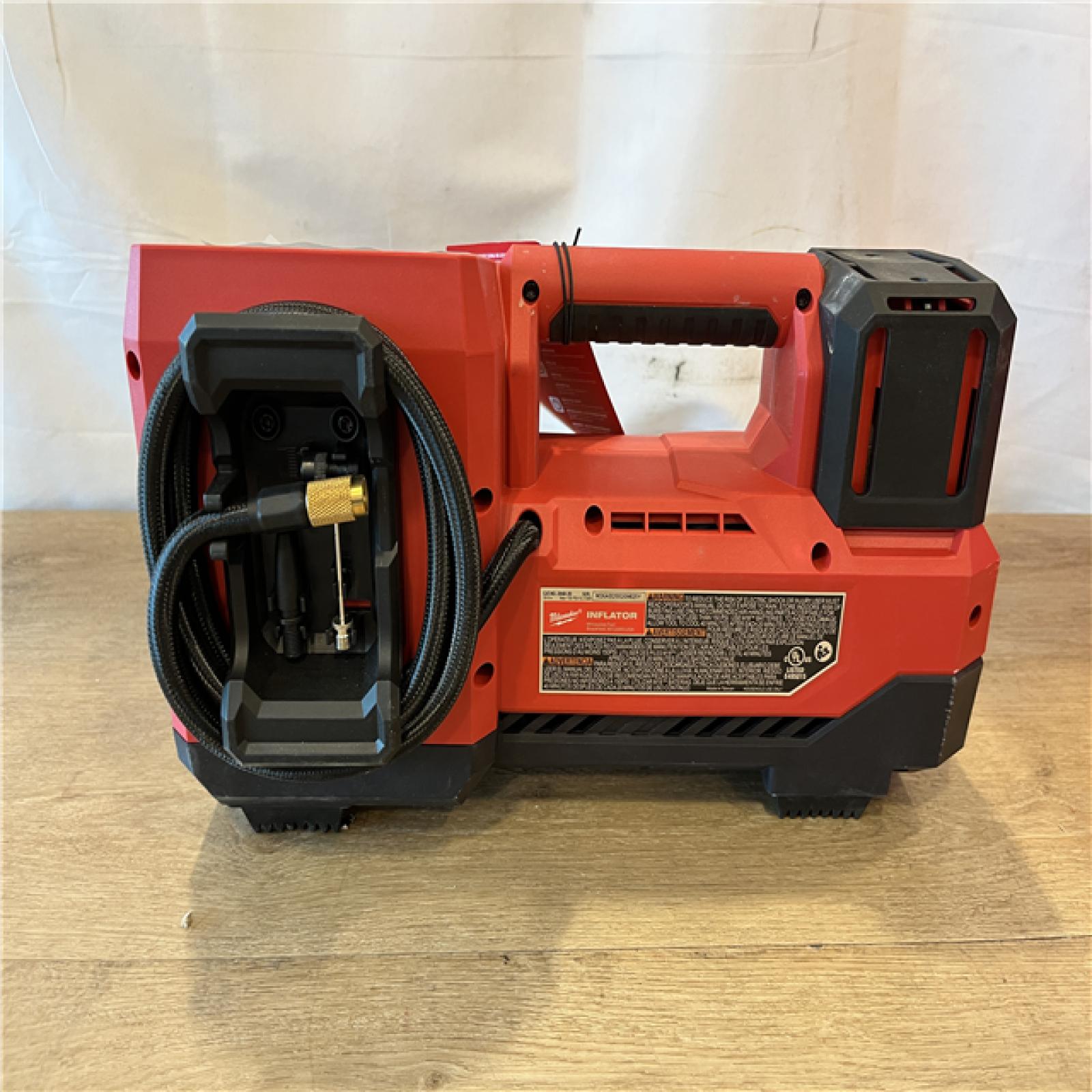 AS-IS Milwaukee 18-Volt Lithium-Ion Cordless Electric Portable Inflator (Tool-Only)