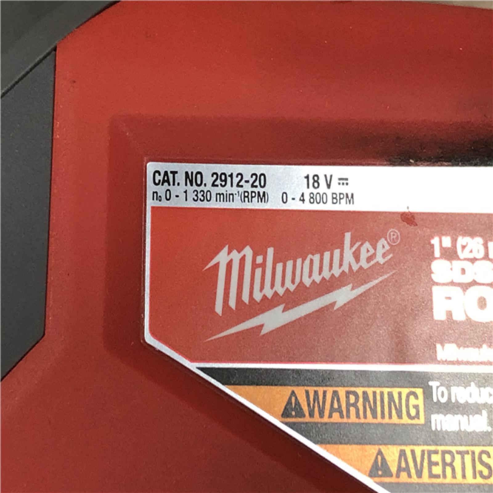 AS-IS Milwaukee M18 FUEL 18V Lithium-Ion Cordless 1 in. SDS-Plus Rotary Hammer (Tool-Only)