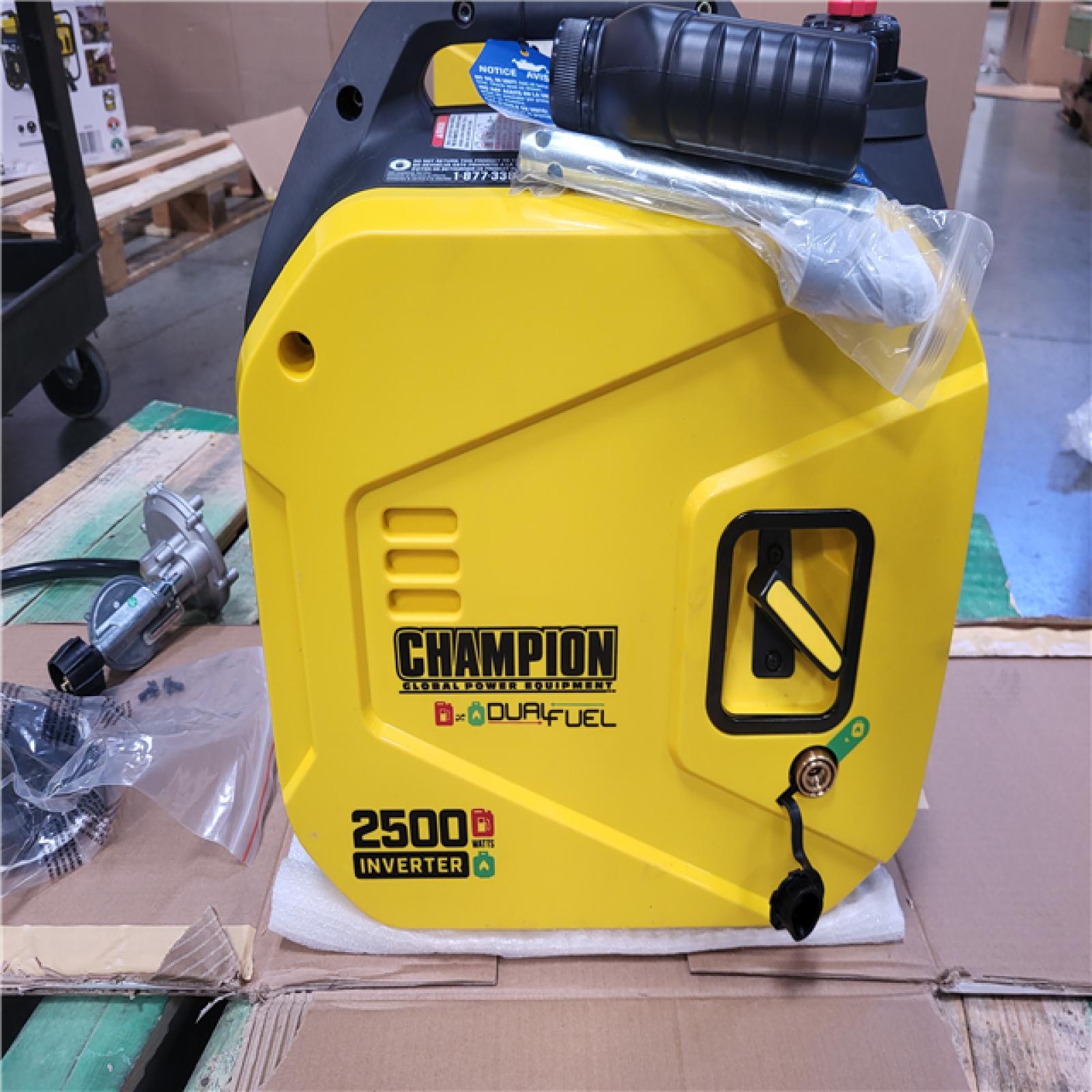 California AS-IS OUTDOOR POWER EQUIPMENT CHAMPION GENERATOR