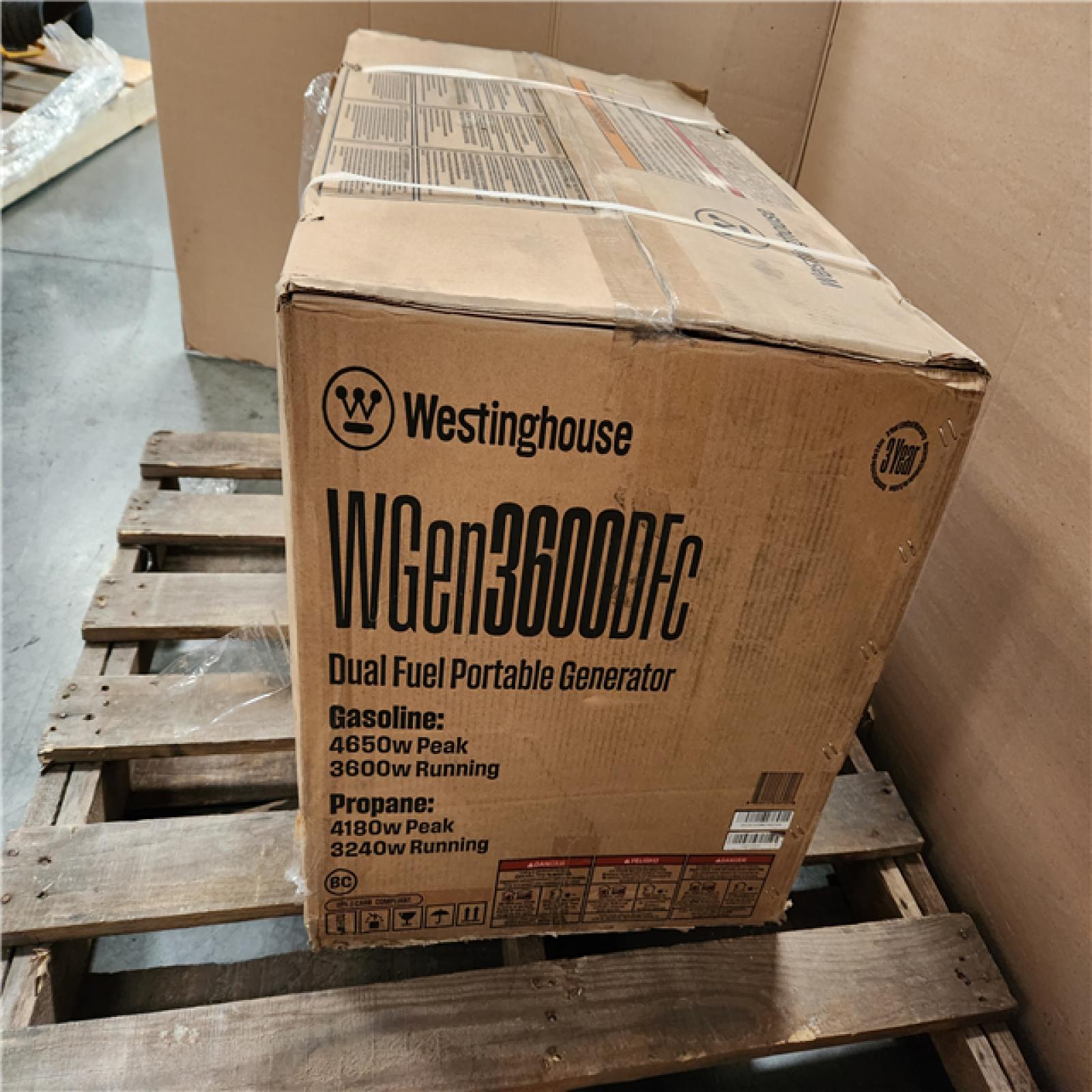 CALIFORNIA AS-IS WESTINGHOUSE GENERATOR