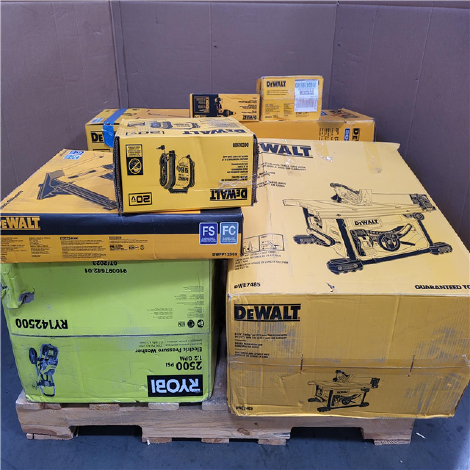 CALIFORNIA AS-IS TOOL PALLET